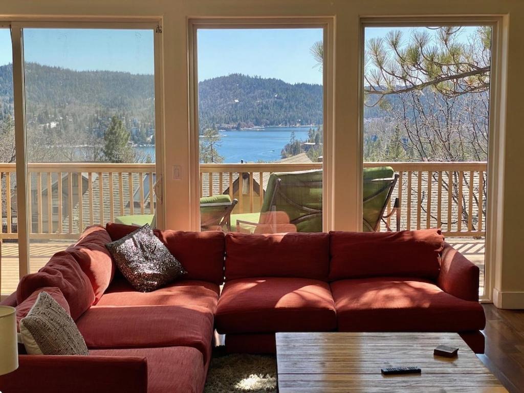 Modern 6 Bedroom Retreat, Stunning Lake Views, Close To Village! Lake Arrowhead Exterior foto